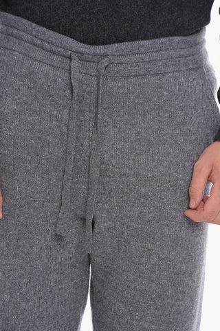 Virgin Wool and Cashmere Joggers with 3 Pockets