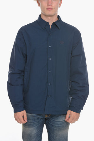 Padded Shirt with Logoed Application