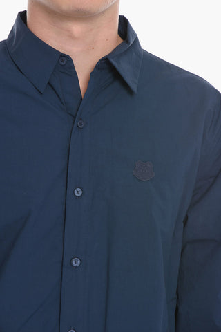 Padded Shirt with Logoed Application