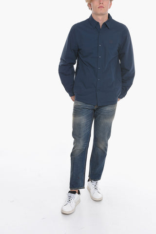 Padded Shirt with Logoed Application