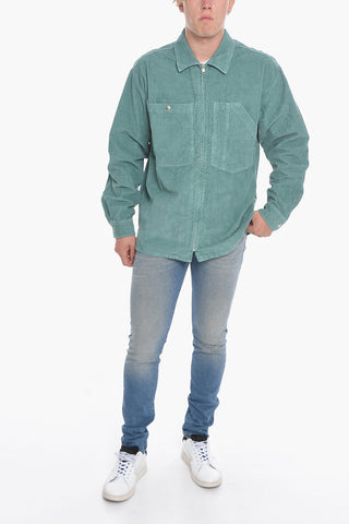 Overshirt S-LYNE In Corduroy Con Chiusura Zip