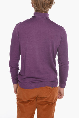 Virgin Wool Lightweight Turtleneck Sweater