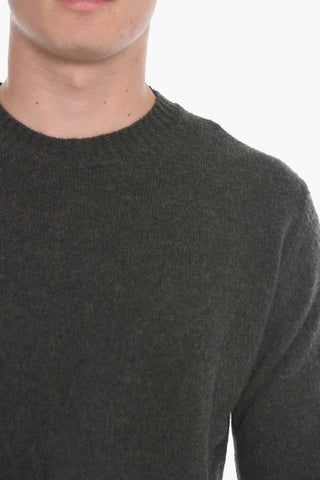 Crewneck Sweather with Patches on the Sleeves