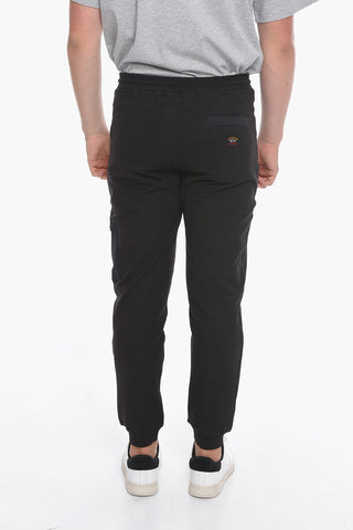 Cotton Joggers with Patch Pocket