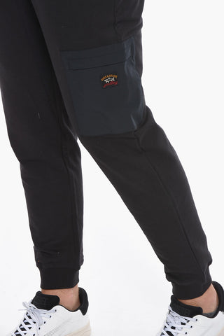 Cotton Joggers with Patch Pocket