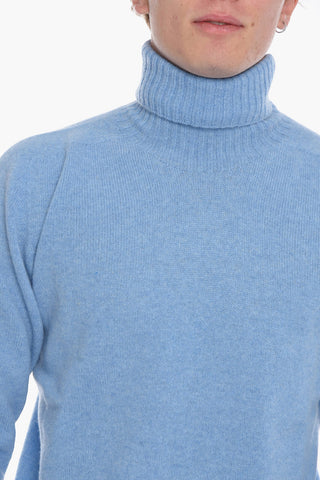 Virgin Wool Sweather with Turtleneck