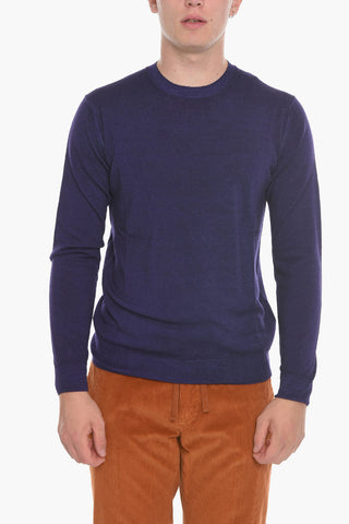 Lightweight Virgin Wool Crew-Neck Sweater