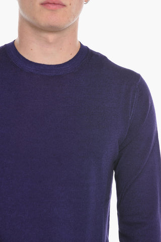 Lightweight Virgin Wool Crew-Neck Sweater