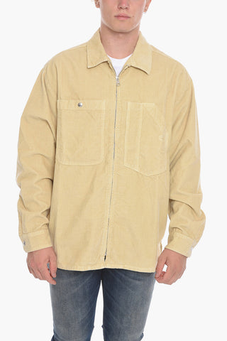 Overshirt S-LYNE In Corduroy Con Chiusura Zip