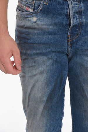 Distressed 2020 Jeans D-VIKER with Délavé Effect 20 cm L.30