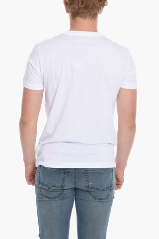 Crewneck T-DIEGOS-K30 T-shirt With Patch Logo