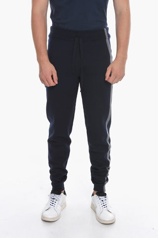 STYLE & FREEDOM Contrasting Band Knitted Sweatpants