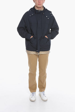 EMPORIO Two-layered Windbreaker Jacket with Padding