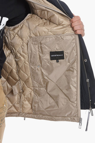 EMPORIO Two-layered Windbreaker Jacket with Padding