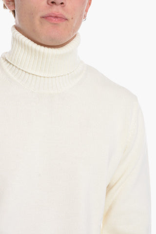 Virgin Wool Turtleneck Sweater