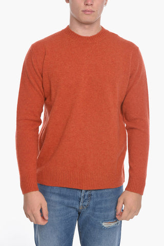 Crewneck Sweather with Patches on the Sleeves
