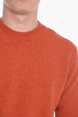 Crewneck Sweather with Patches on the Sleeves