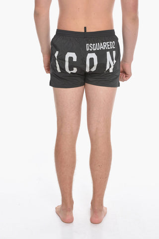 ICON Costume da Bagno Boxer Midi Con 2 tasche