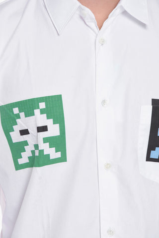 SHIRT Cotton Popeline Shirt with Print