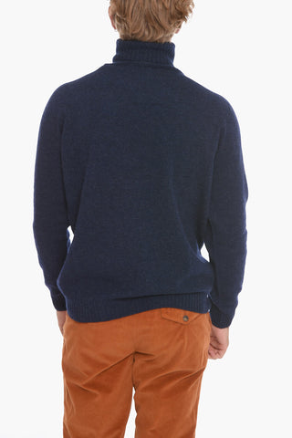 Solid Color Sweater with Ribbed Edges