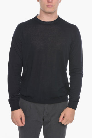 Crew Neck GHANSU Silk Blend Sweater