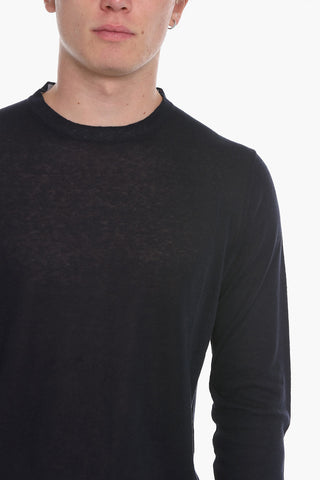 Crew Neck GHANSU Silk Blend Sweater