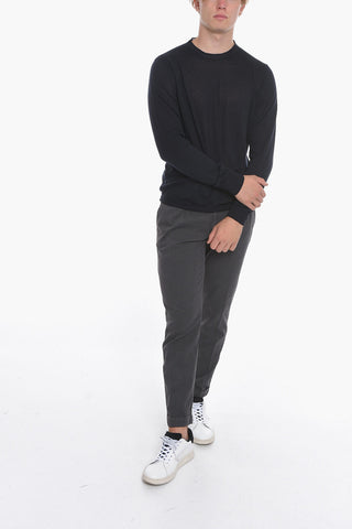 Crew Neck GHANSU Silk Blend Sweater