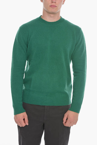 Crewneck Sweather with Patches on the Sleeves