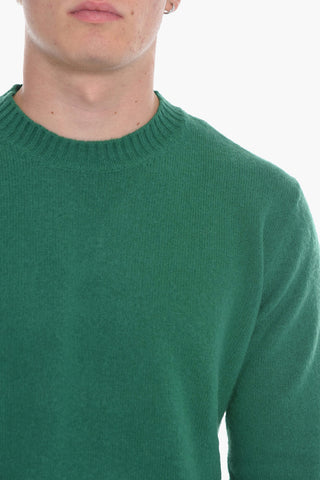 Crewneck Sweather with Patches on the Sleeves