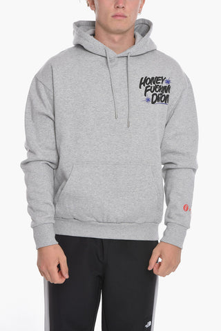 Felpa UNISEX Hoodie in Cotone Felpato