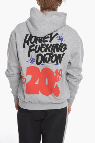Felpa UNISEX Hoodie in Cotone Felpato