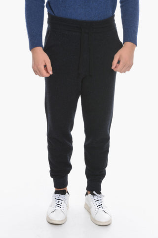 Virgin Wool and Cashmere Joggers with 3 Pockets
