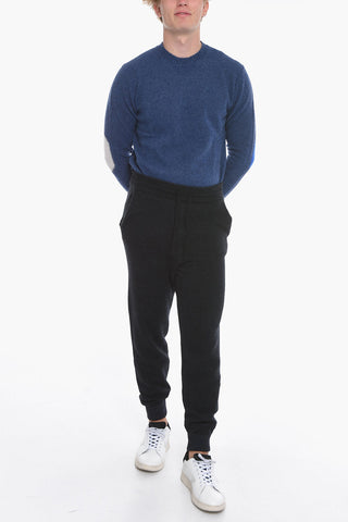 Virgin Wool and Cashmere Joggers with 3 Pockets