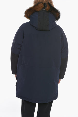 Down KINGSLEY Parka with Faux-furred Hood