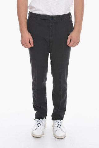 Pantaloni Slim Fit in Cotone Stretch