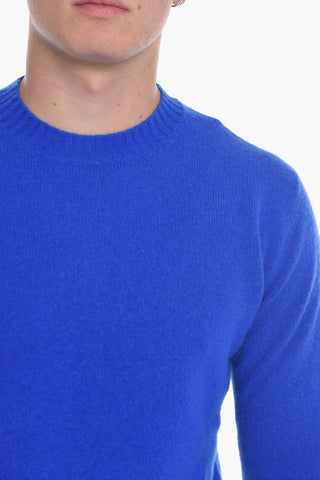 Crewneck Sweather with Patches on the Sleeves