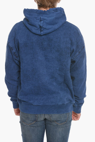 D-UM-RIB-NE FELPA Hoodie Sweatshirt with Embroiedered Logo