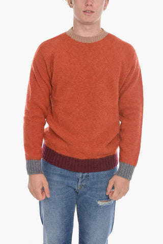Crewneck Sweather with Contrasting Trims