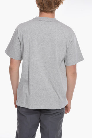 T-shirt UNISEX Girocollo con Scritta Glitter