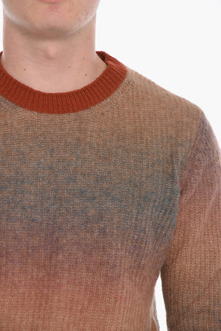 Maglia Girocollo Effetto Sfumato