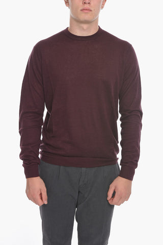 Crew Neck GHANSU Silk Blend Sweater