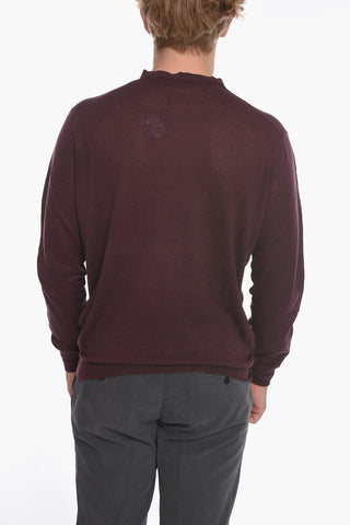 Crew Neck GHANSU Silk Blend Sweater