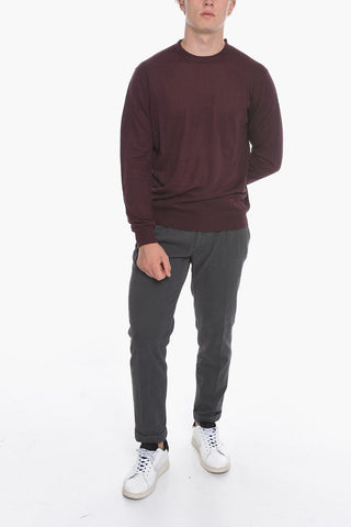 Crew Neck GHANSU Silk Blend Sweater