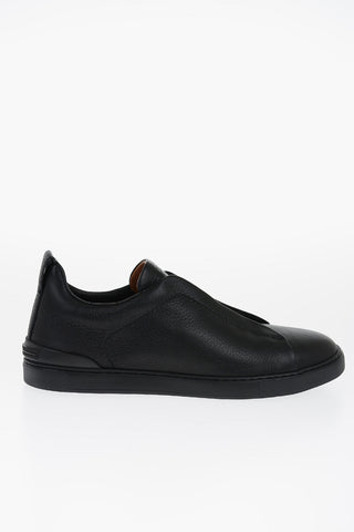 Sneakers Basse TRIPLE STITCH in Pelle 