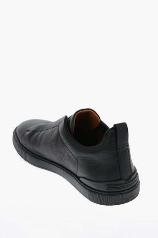 Sneakers Basse TRIPLE STITCH in Pelle 