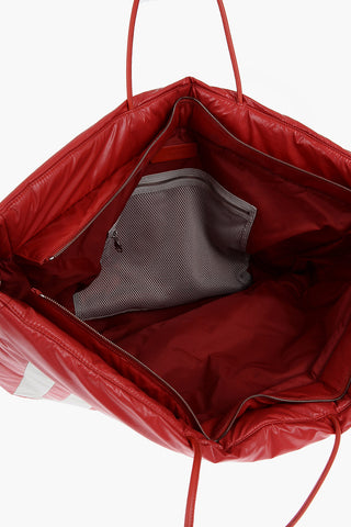 Coated Nylon Padded Bag with Maxi Logo