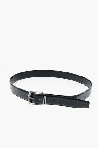 Cintura Reversibile in Pelle 35mm
