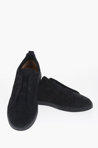Sneakers Basse TRIPLE STITCH in Camoscio