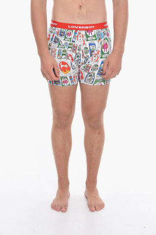 Boxer in Stampa Beer All-Over