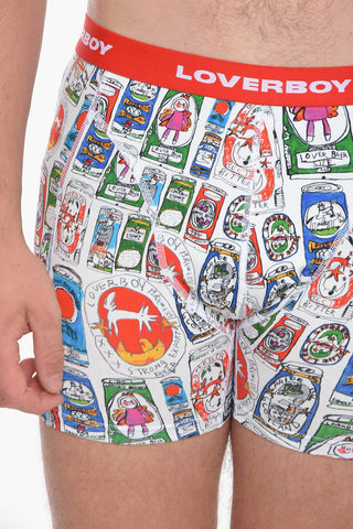 Boxer in Stampa Beer All-Over